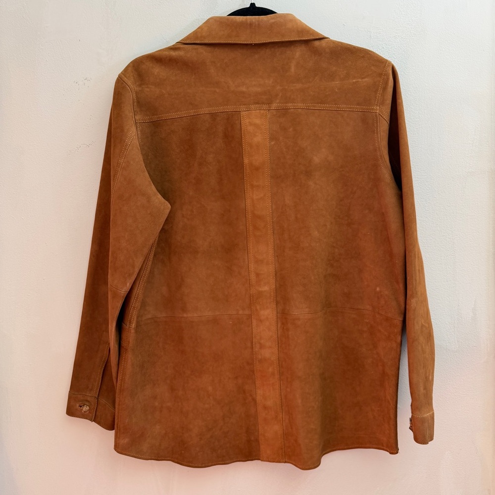 Sezane Suede Will Jacket, Size Medium - image 9